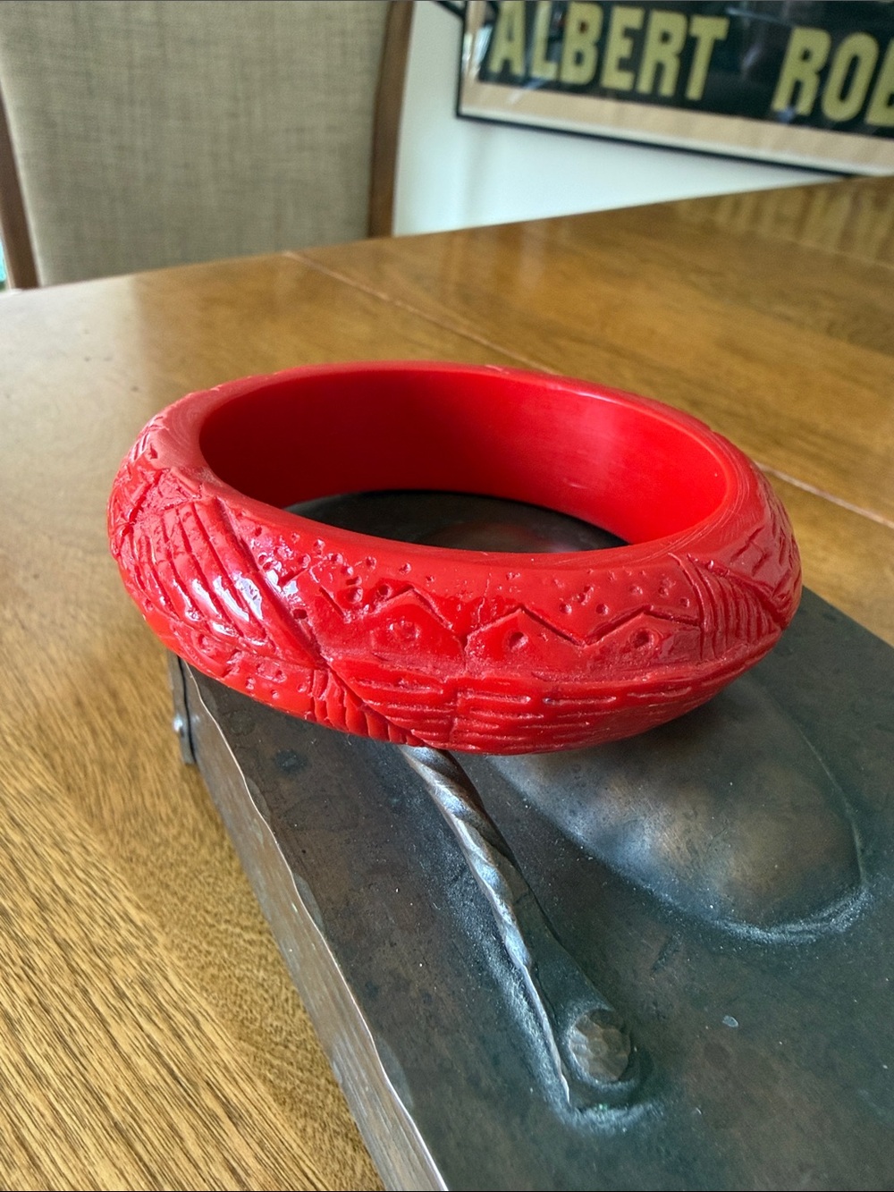 Vintage plastic bracelet